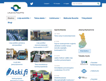 Tablet Screenshot of linja-autoliitto.fi